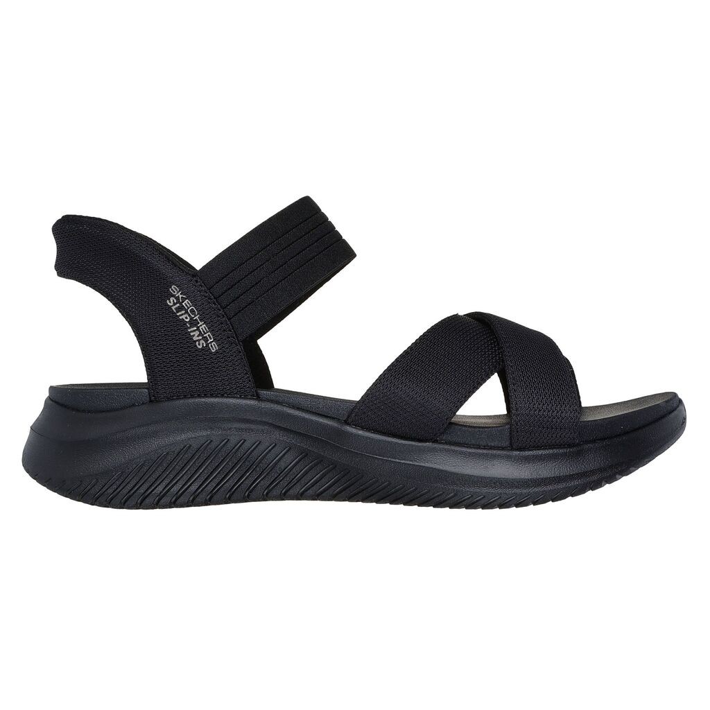 Skechers Ženske sandal Slip-Ins E Ultra Flex 3.0, Crne