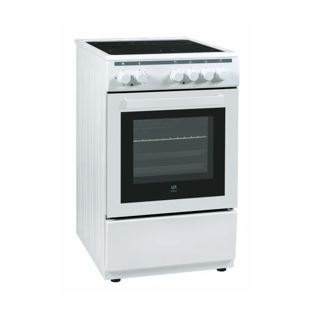 Union Električni šporet W-50.0, 4 zone, Beli