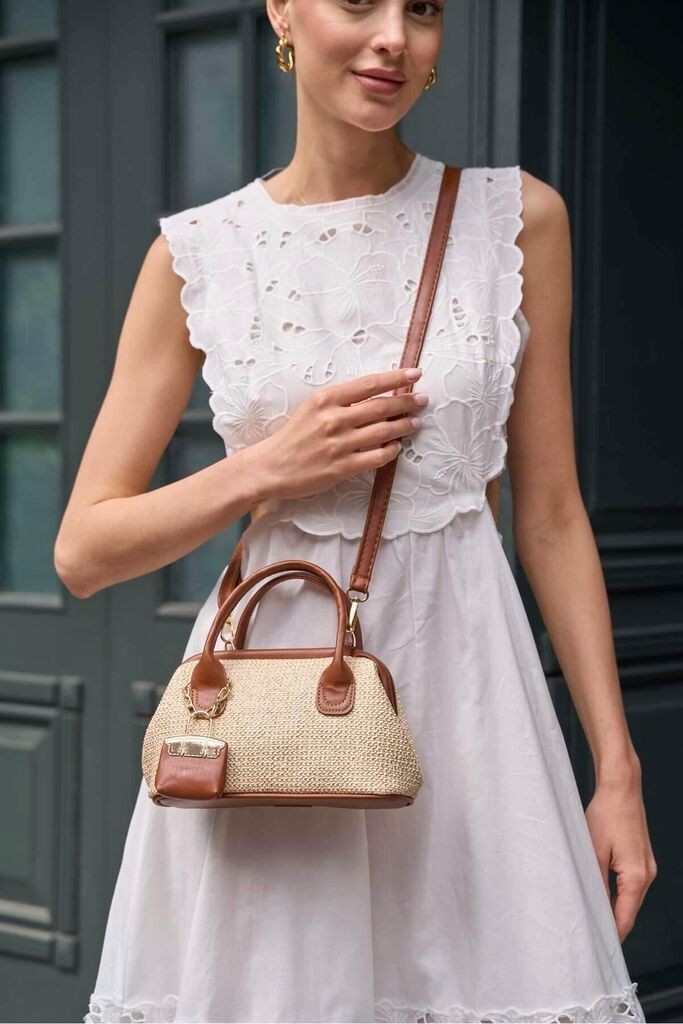 Madamra Ženska torbica MK1020225SM10-001, Braon