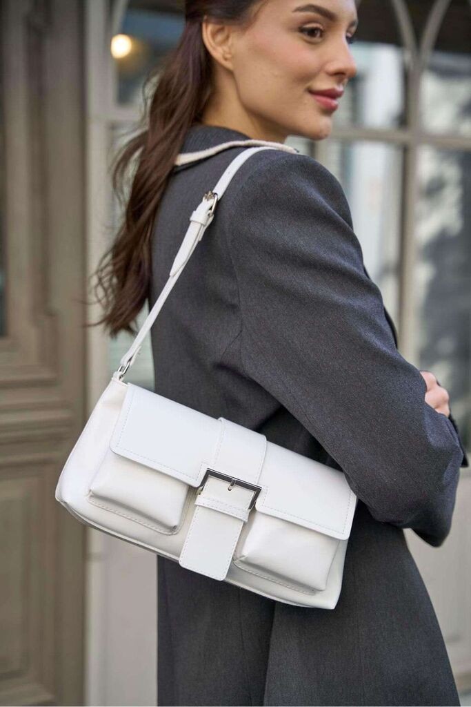 Madamra Ženska torbica MK1020225SV10-003, Bela