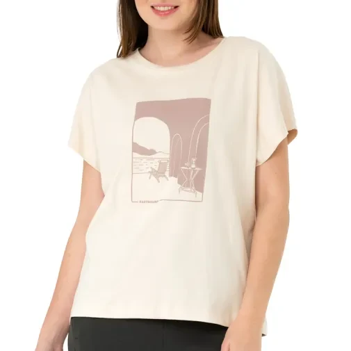 Eastbound Ženska majica Santa, Bež