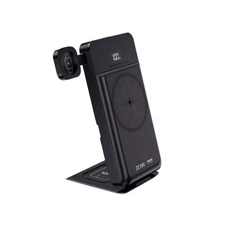 Power Bank REMAX RPP-D3  20W+22.5W Fast Charging 10000mAh Magnetic 5u1 , Crna