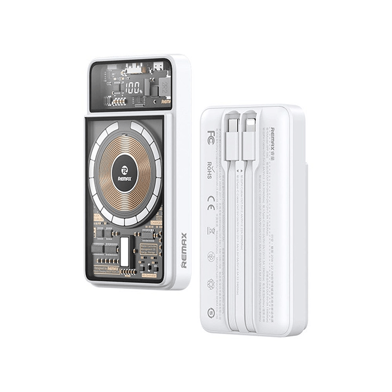 Power Bank REMAX Phantom Series RPP-580 PD 20W+QC 22.5W 10000mAh , Bela