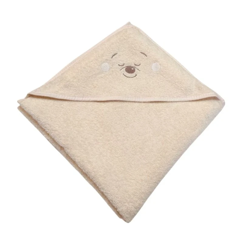 BBO Peškir za bebe sa kapuljačom, 100x100cm, Bež