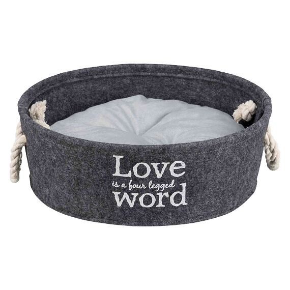 TRIXIE Ležaljka za pse Lian, 45 cm, Siva