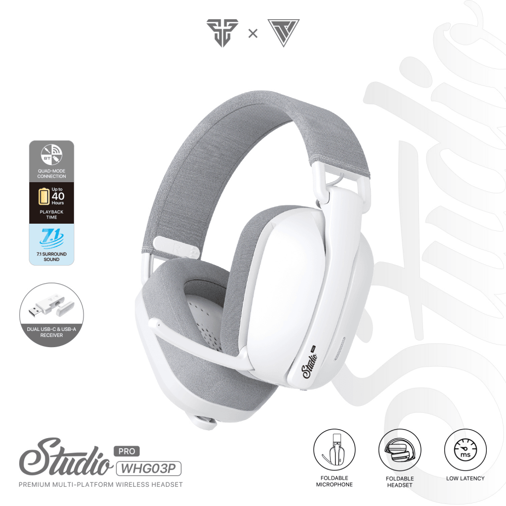 Fantech Bluetooth slušalice WHG03 PRO Studio, Bele