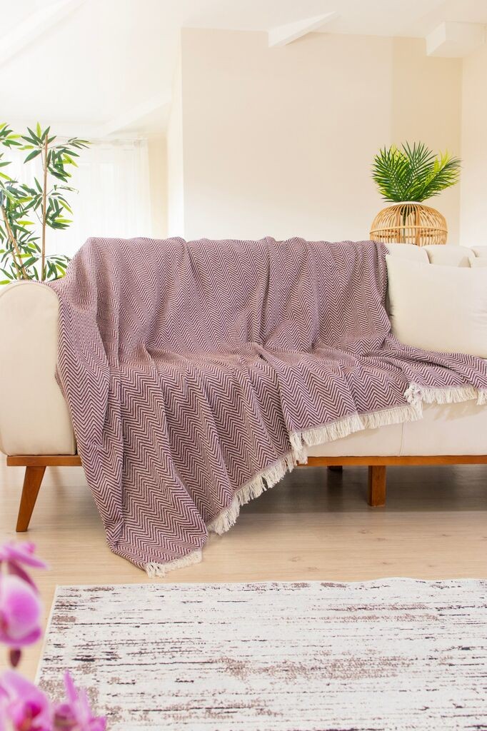 L'essentiel Maison Prekrivač Woven Cozy, 170x200cm, 320 gr/m², Crveni