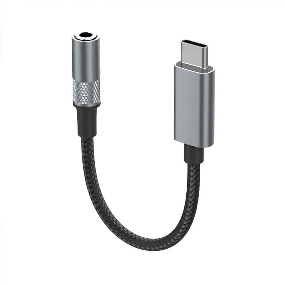 Ldino Adapter za slušalice LSY80C,  Type C na 3.5mm, Crni