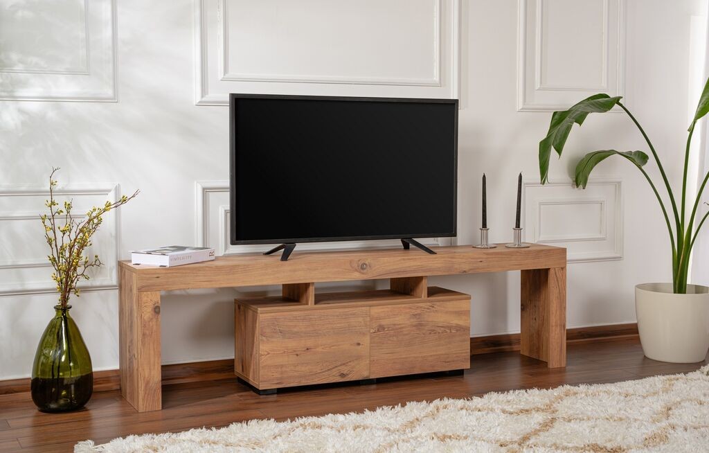 Hanah Home TV Komoda Enclave, 180x50x31.3cm, Braon