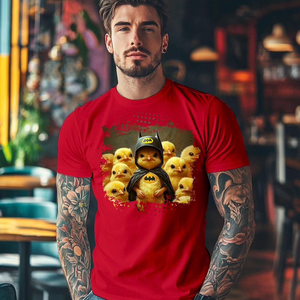 Camiseta Majica sa štampanim printom Cam 962, Muška, Crvena