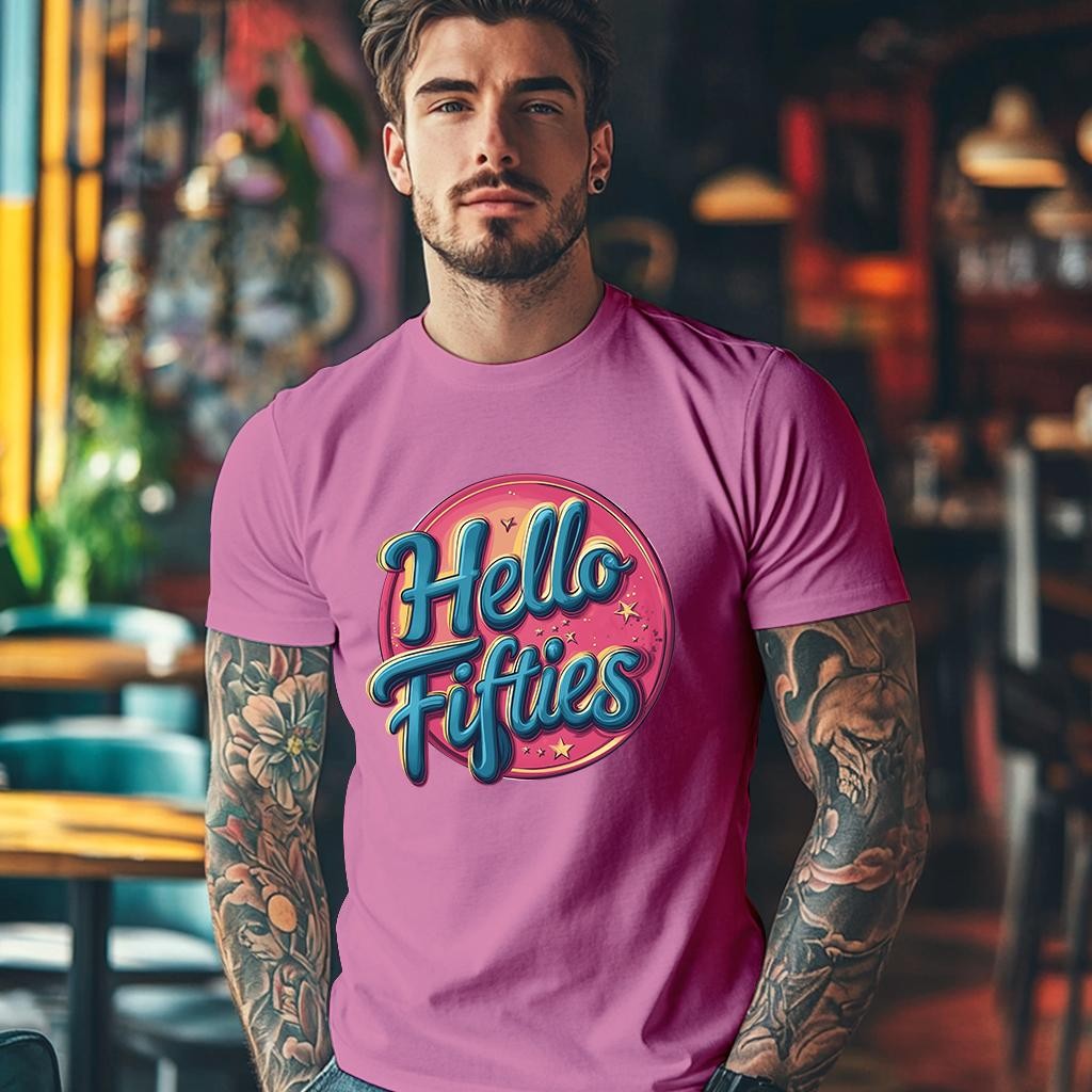 Camiseta Majica sa štampanim printom Cam 906, Muška, Orhideja