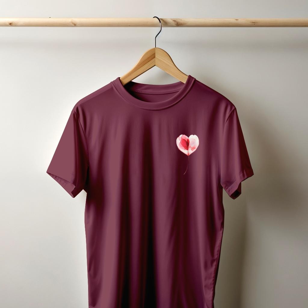 Camiseta Majica sa štampanim printom Cam 874, Unisex, Drvo Ruže