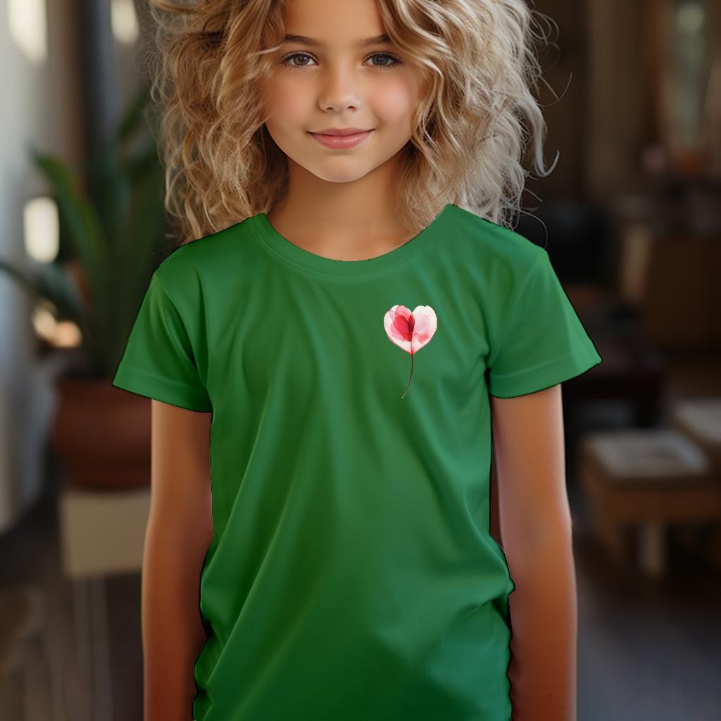 Camiseta Majica sa štampanim printom Cam 874, Unisex, Zelena