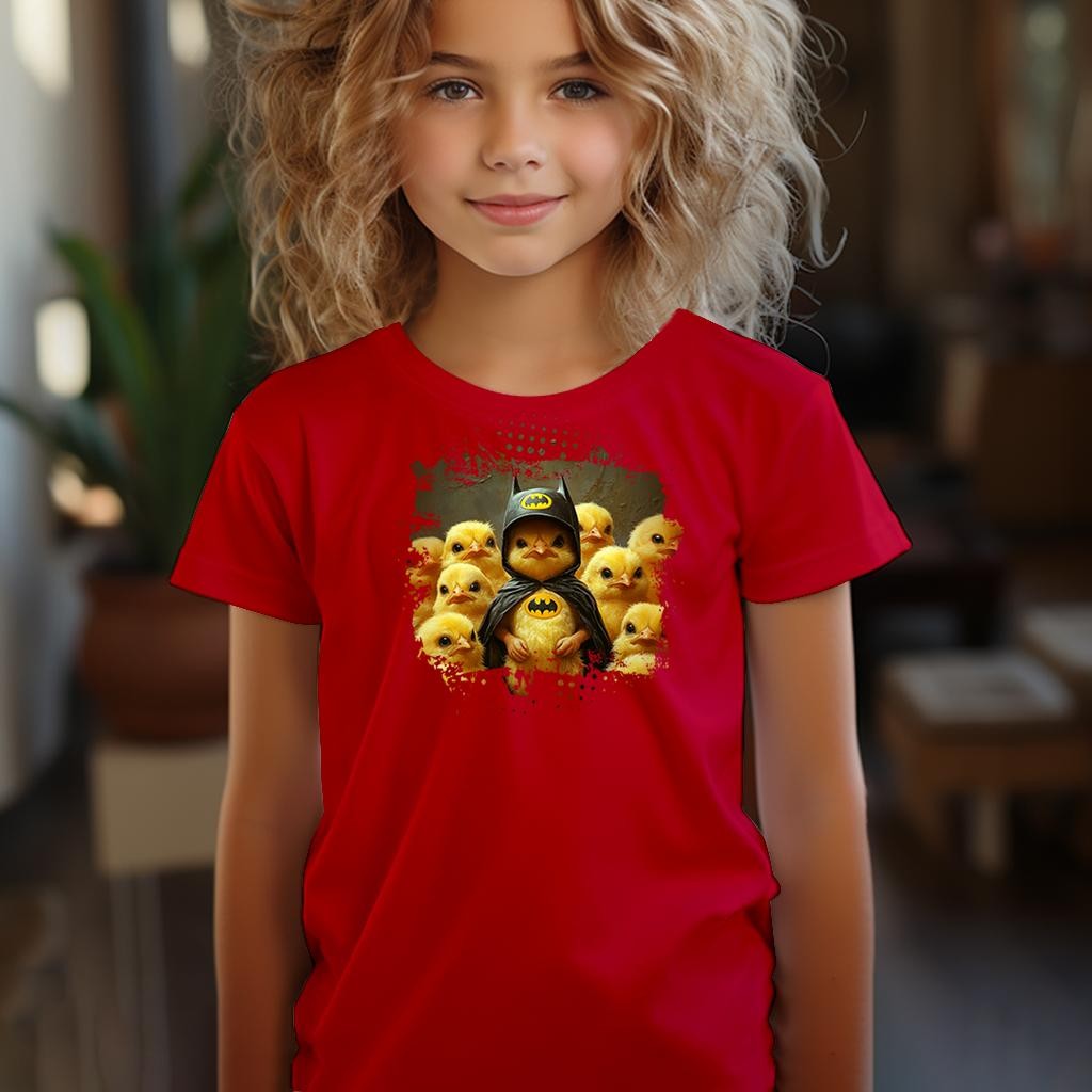 Camiseta Majica sa štampanim printom Cam 961, Dečija, Crvena