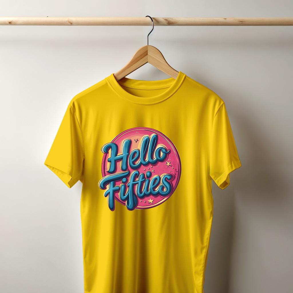 Camiseta Majica sa štampanim printom Cam 906, Muška, Zlatne boje