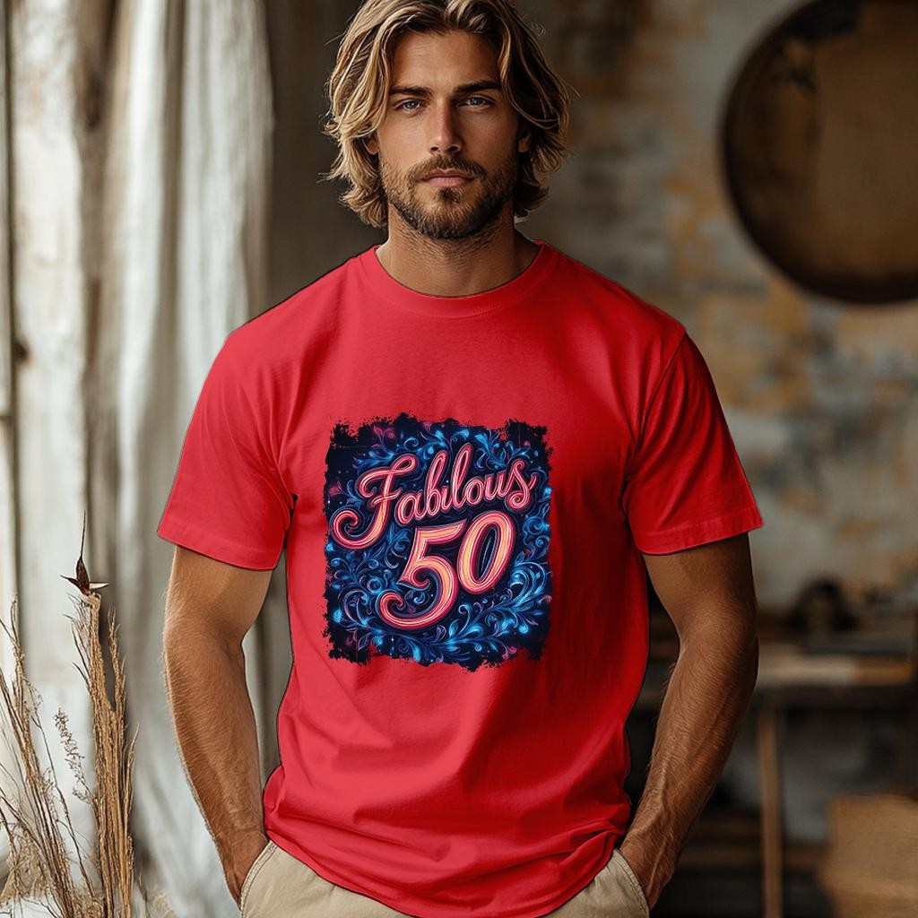 Camiseta Majica sa štampanim printom Cam 908, Muška, Grimizna