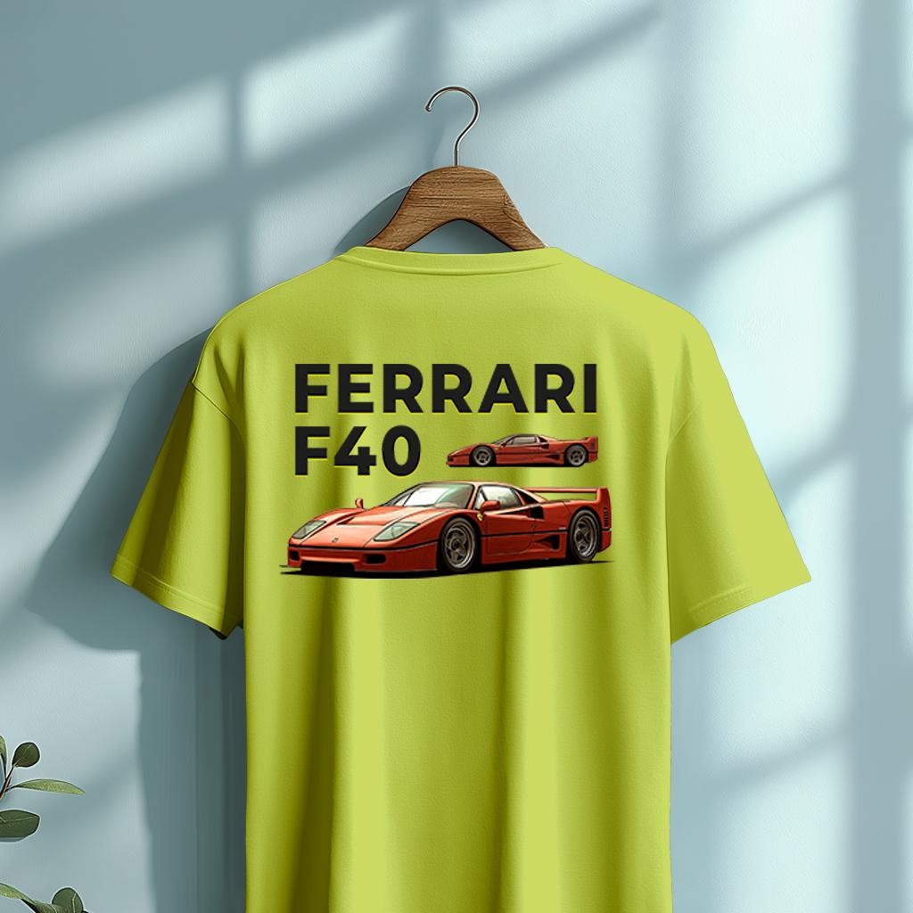 Camiseta Majica sa štampanim printom Cam 913, Muška, Limeta