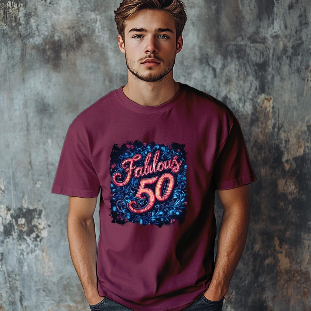 Camiseta Majica sa štampanim printom Cam 908, Muška, Bordo