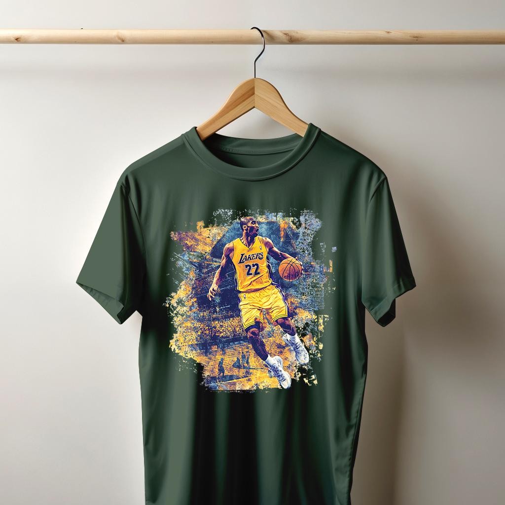 Camiseta Majica sa štampanim printom Cam 991, Muška, Zimzelena