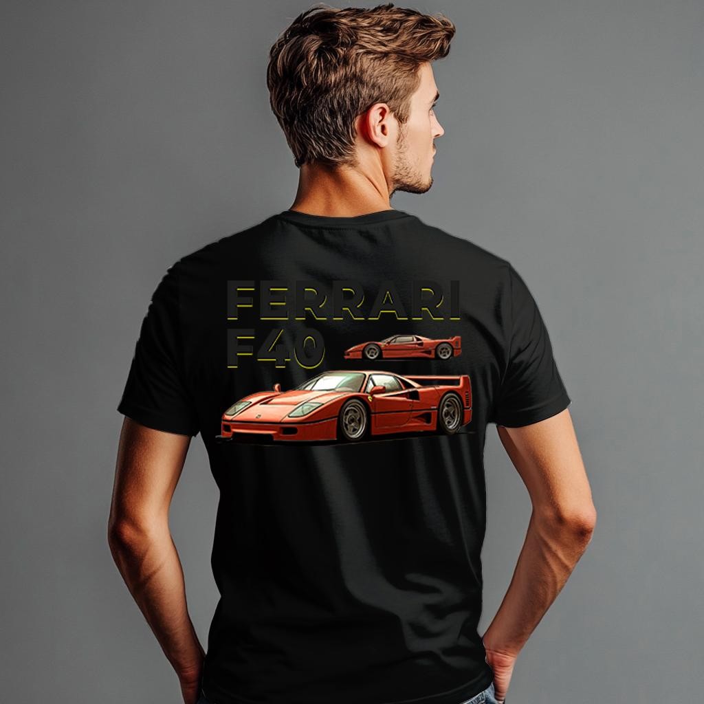 Camiseta Majica sa štampanim printom Cam 913, Muška, Crna