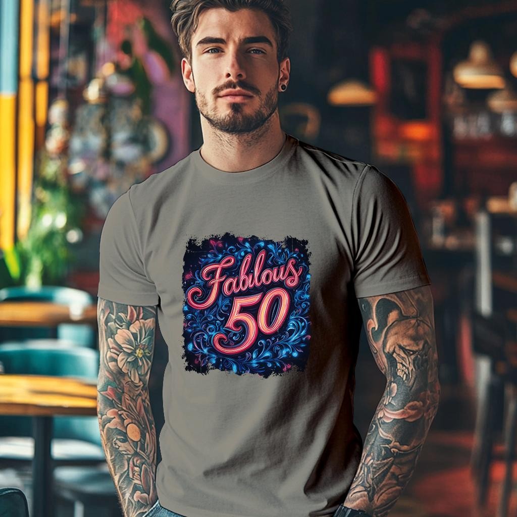 Camiseta Majica sa štampanim printom Cam 908, Muška, Svetlosiva