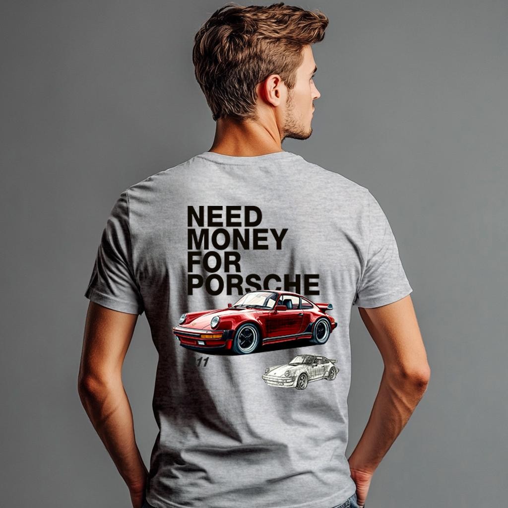 Camiseta Majica sa štampanim printom Cam 911, Muška, Hrom