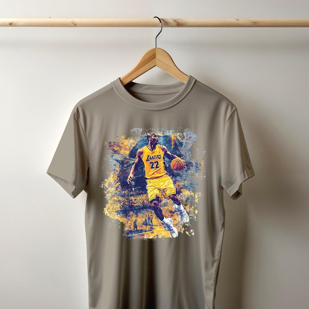 Camiseta Majica sa štampanim printom Cam 991, Muška, Kaki