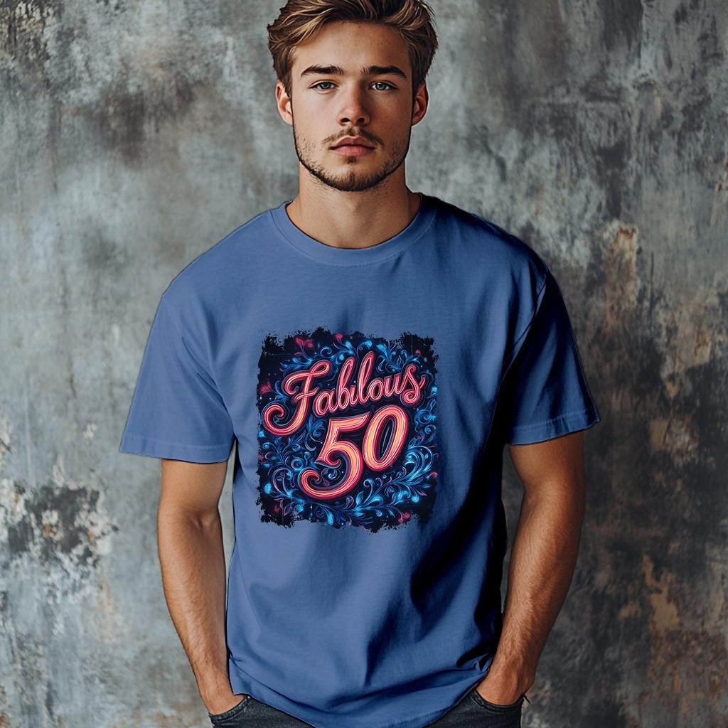 Camiseta Majica sa štampanim printom Cam 908, Muška, Plava