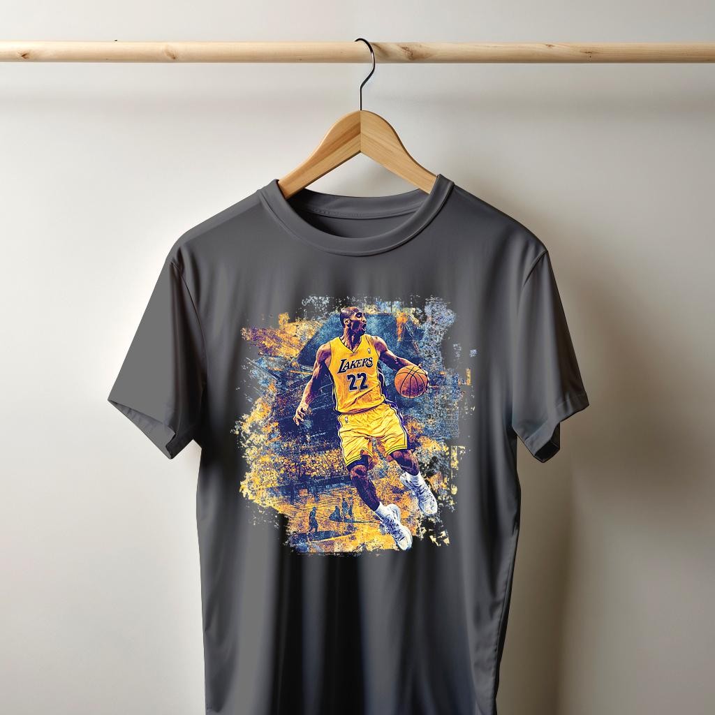 Camiseta Majica sa štampanim printom Cam 991, Muška, Tamnosiva