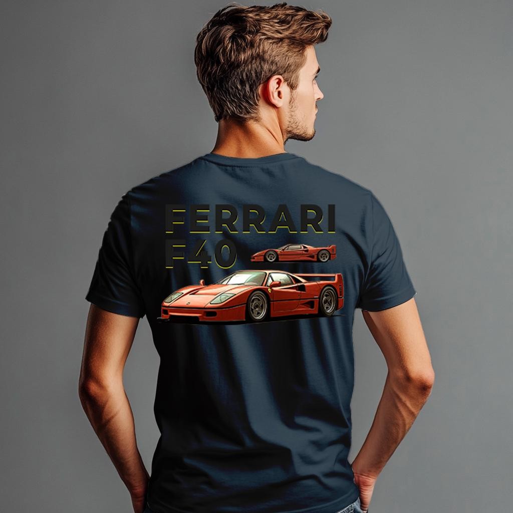 Camiseta Majica sa štampanim printom Cam 913, Muška, Teget