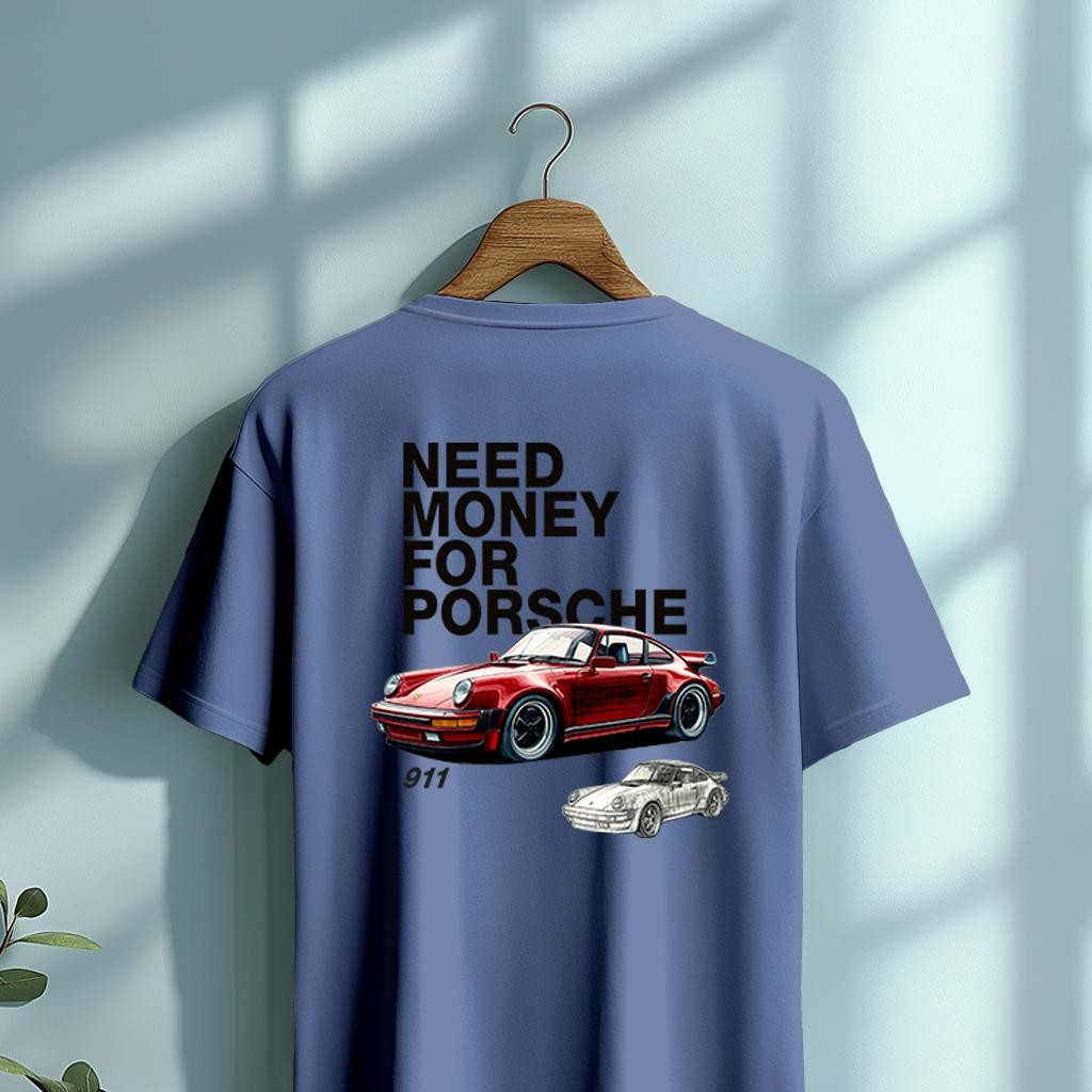 Camiseta Majica sa štampanim printom Cam 911, Muška, Plava