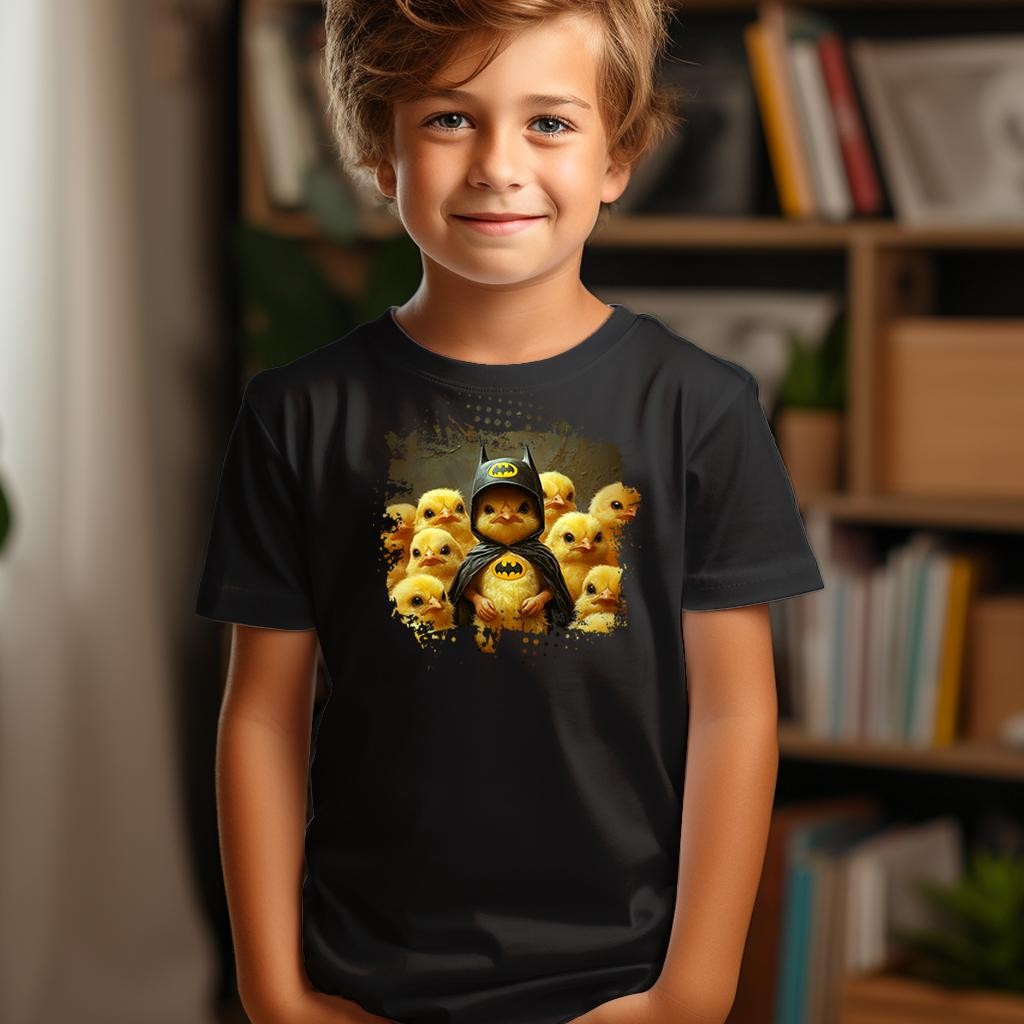 Camiseta Majica sa štampanim printom Cam 961, Dečija, Crna