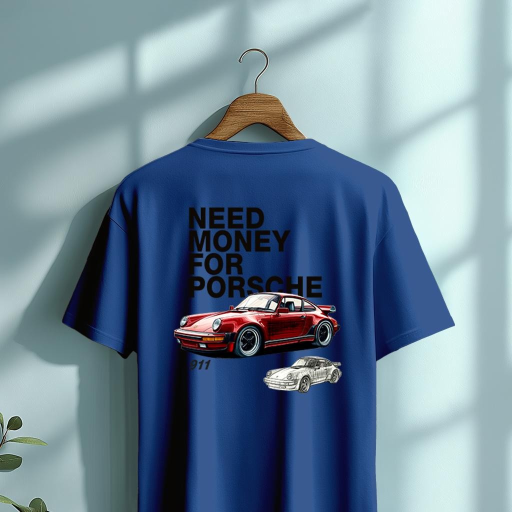 Camiseta Majica sa štampanim printom Cam 911, Muška, Borovnica