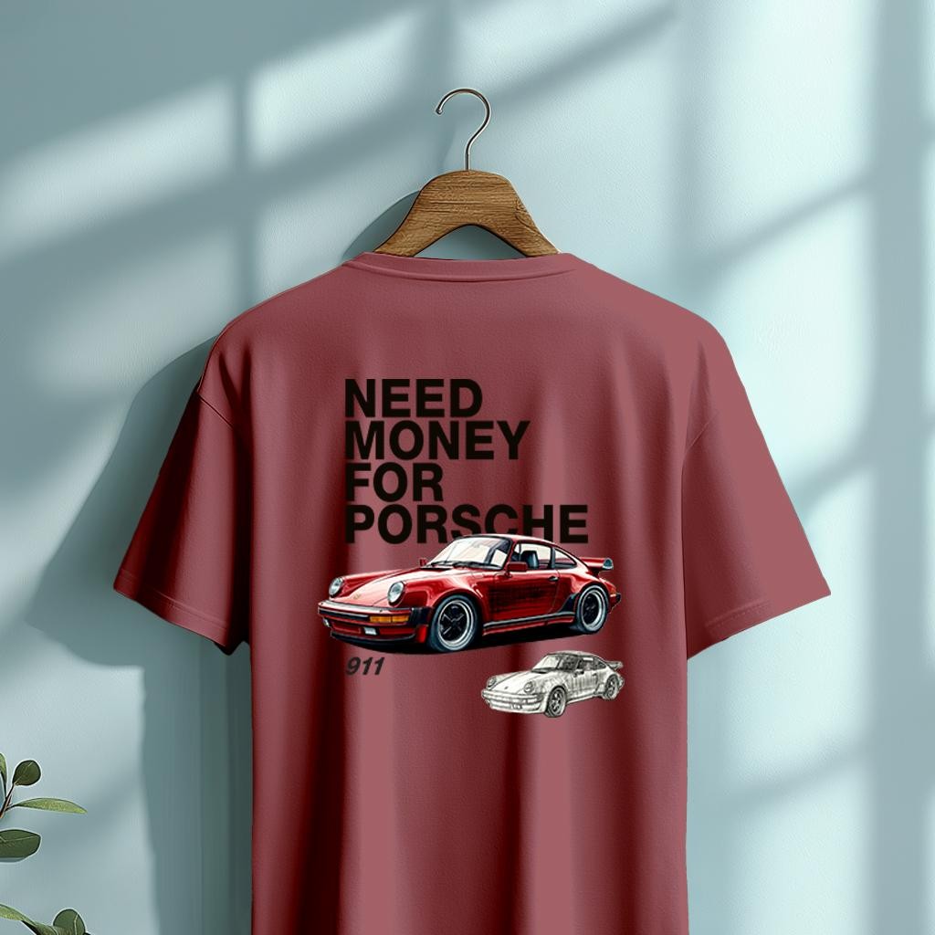 Camiseta Majica sa štampanim printom Cam 911, Muška, Prljavo roze