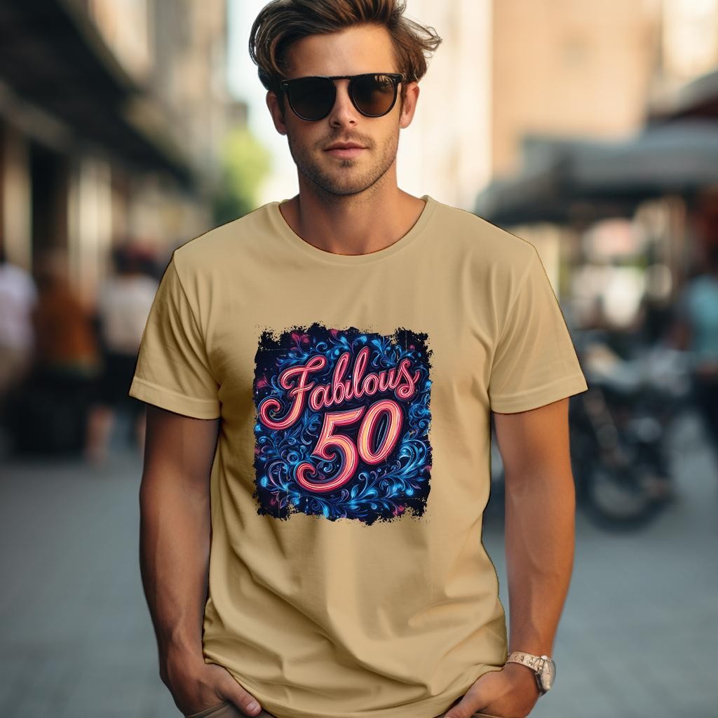 Camiseta Majica sa štampanim printom Cam 908, Muška, Pesak