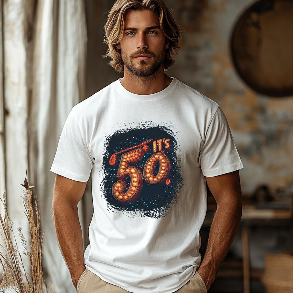 Camiseta Majica sa štampanim printom Cam 907, Muška, Bela