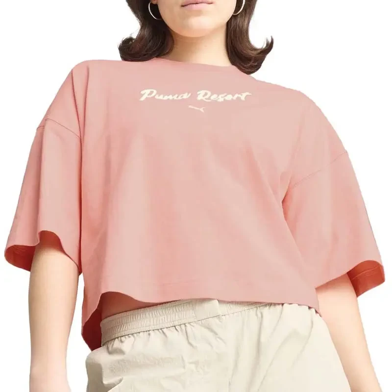 Puma Ženska majica Premium, Prljavo Roze