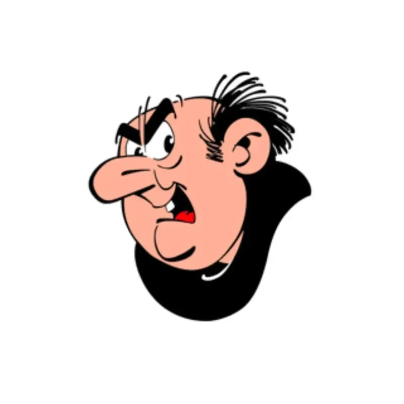 Crocs Ukras Smurfs Gargamel, Šareni