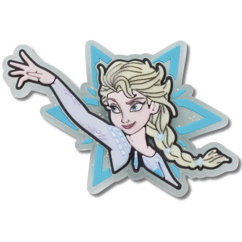 Crocs Ukras Elsa Snowflake, Plavi