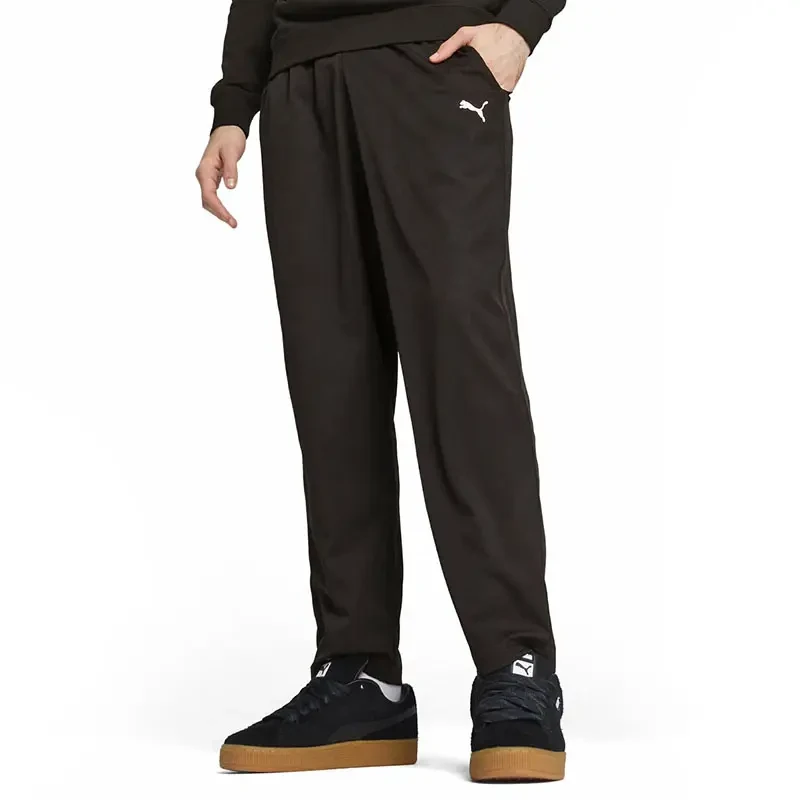 Puma Muški donji deo trenerke Puma Ess Woven Pants Op, Crni