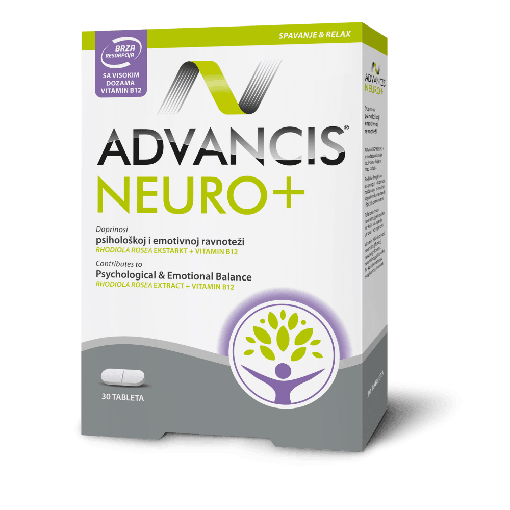 Advancis Dodatak ishrani Neuro +, 30 tableta