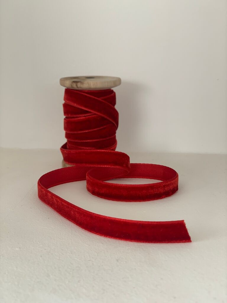 Aberto Design Ukrasna trakaBSY613, 200 cm, Crvena