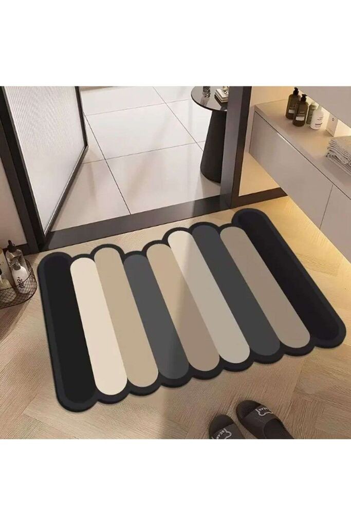 L'essentiel Maison Prostirka za kupatilo Redora, 60 x 100 cm, Šarena