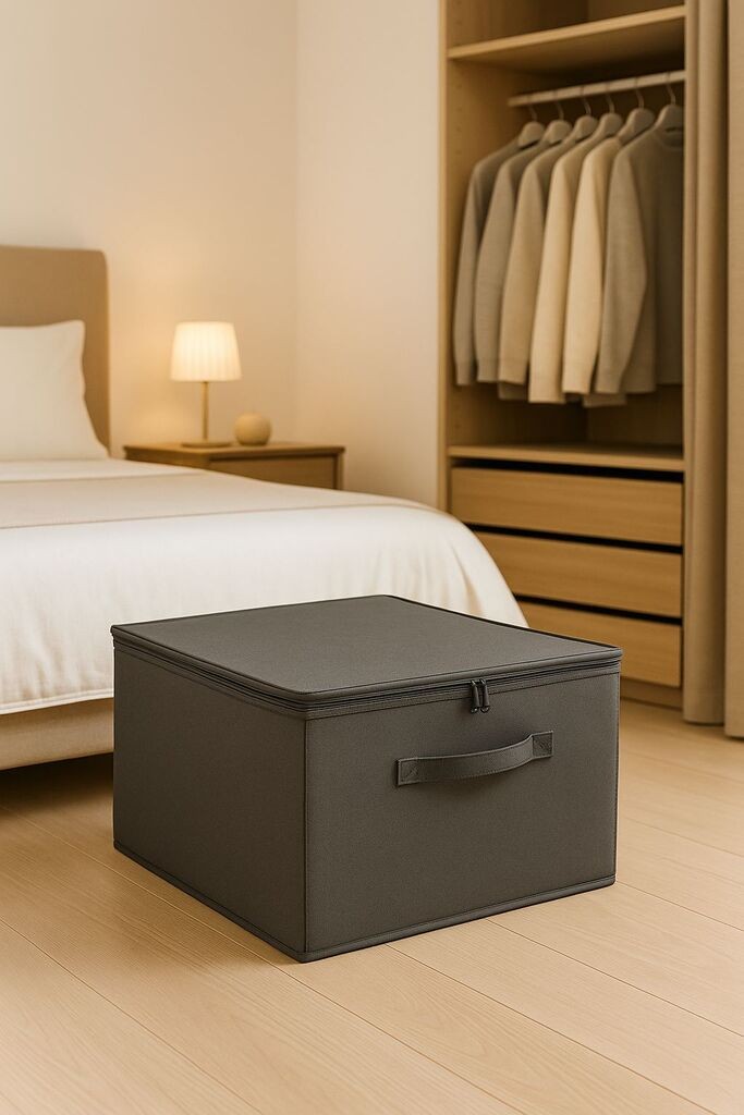 Aberto Design Korpa za odlaganje YLC.D.H-031, 42x23x35cm, Tamnosiva