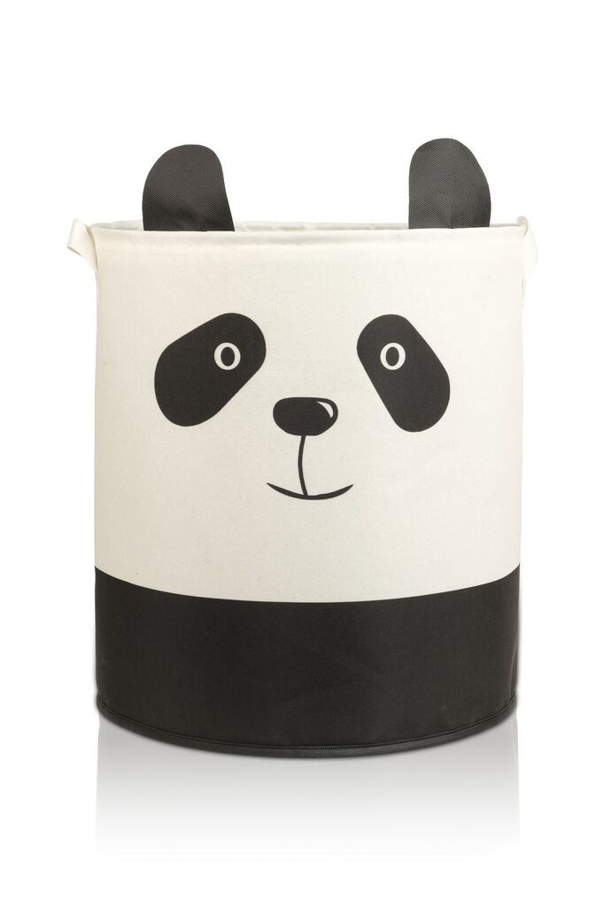 Aberto Design Korpa za odlaganje stvari YLC.S.003, 37x40x37cm, Belo-crna