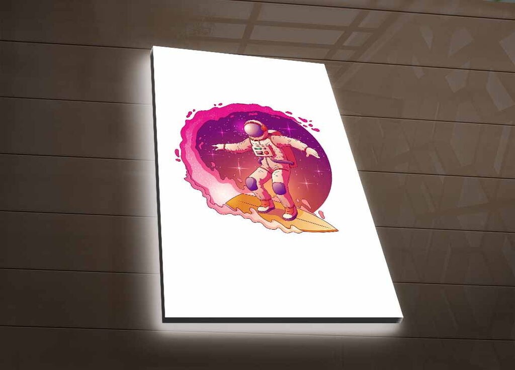 Wallity Slika sa LED osvetljenjem NASA-043, 45x70 cm