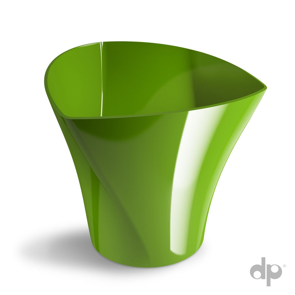 D.plast Saksija Twister 22, Zelena