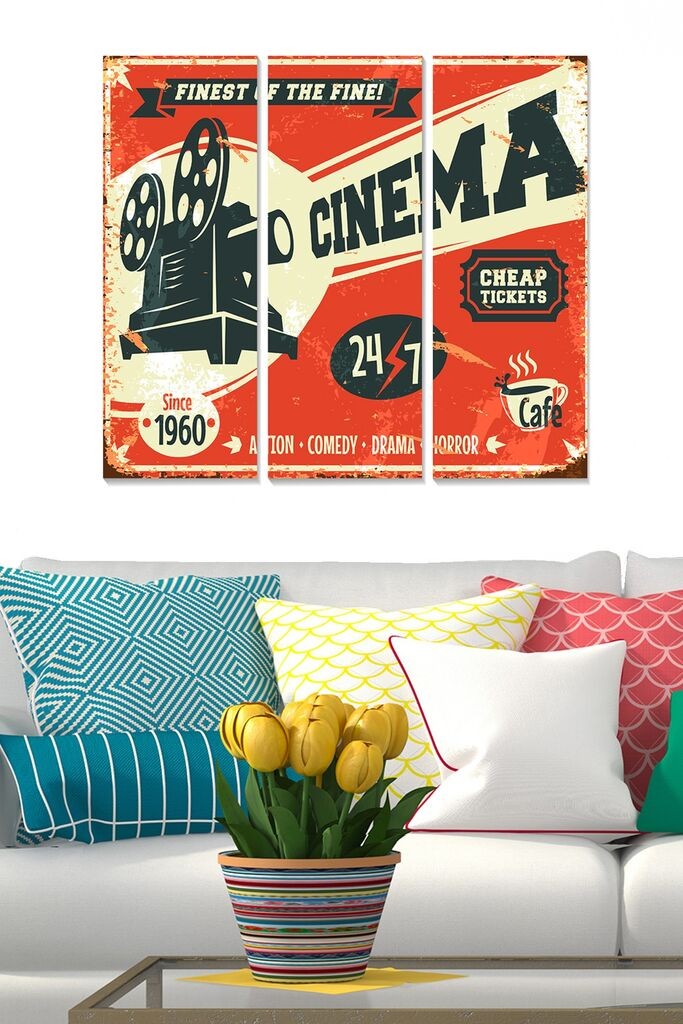 Wallity Set slika MDF2074456, 3 Dela