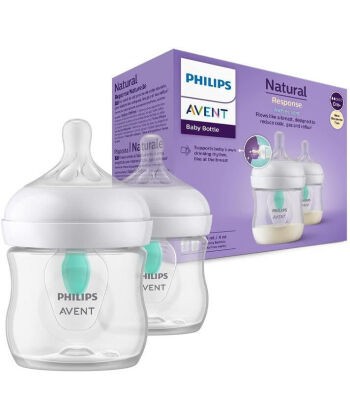 Philips Avent  Antikolik flašica za bebe Natural response, 2komada, 125ml