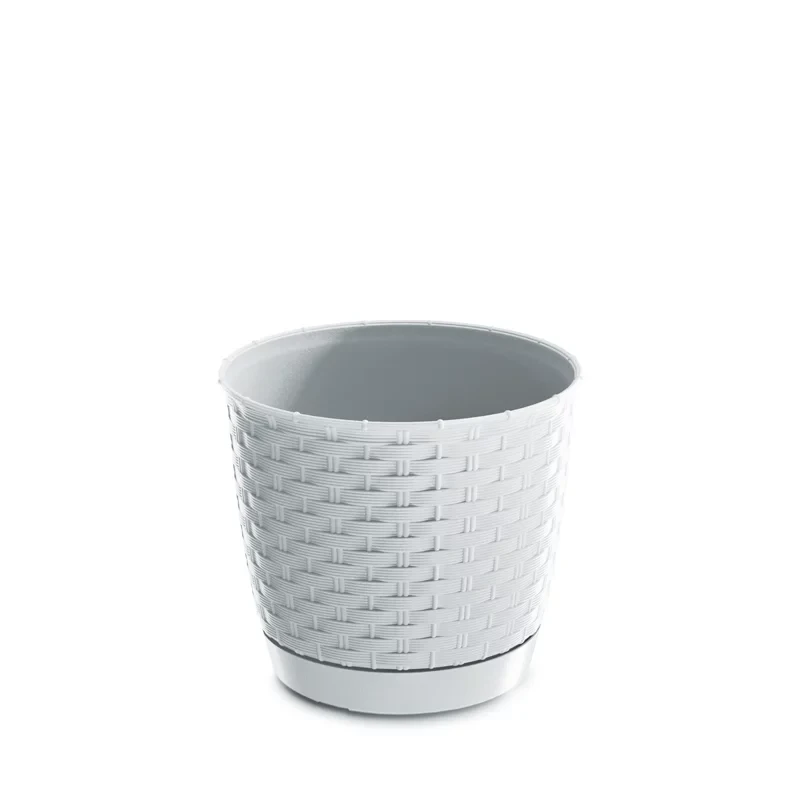 Prosperplast Saksija Ratolla Round O300, Bela